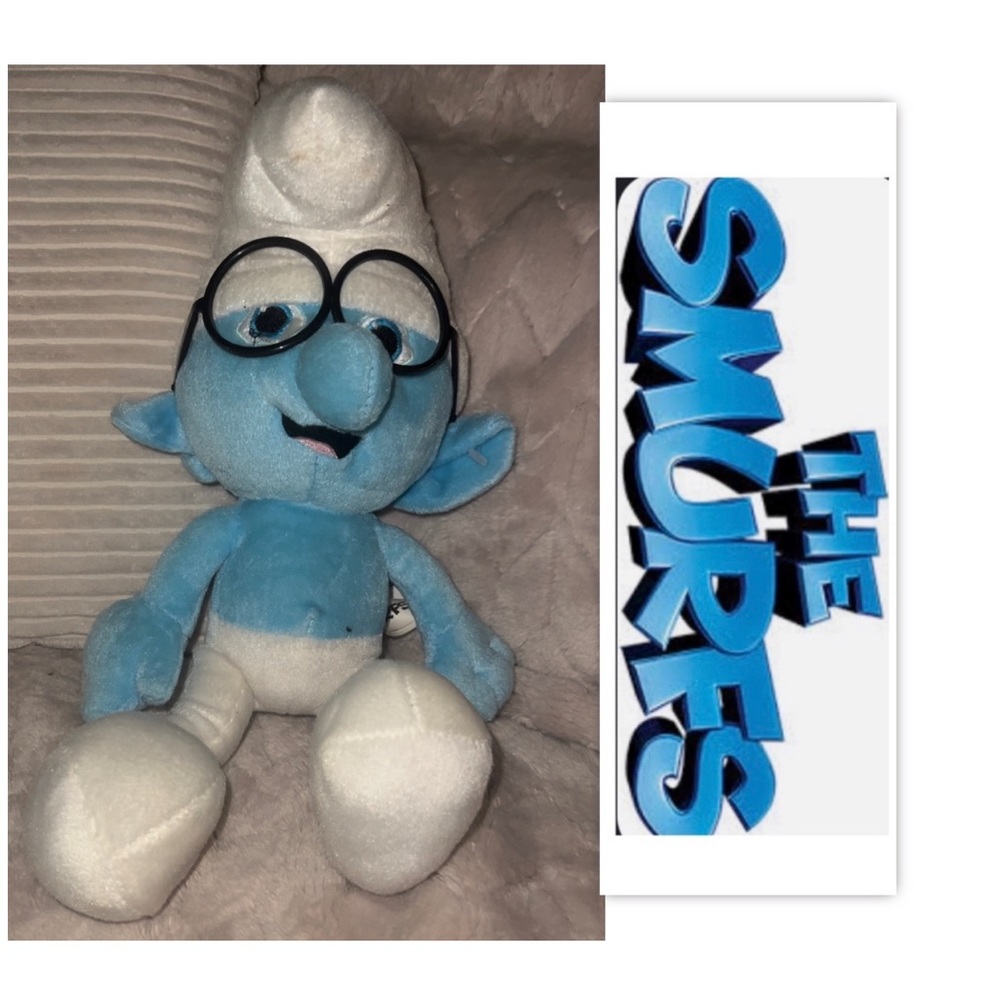 The Smurfs Brainy Smurf Plush Doll